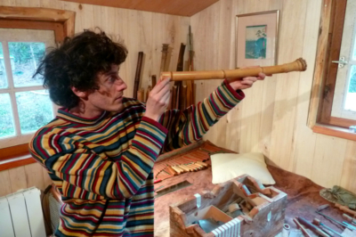 thomas goulpeau shakuhachi maker